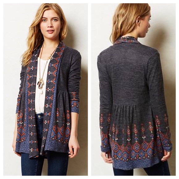 Anthropologie Sweaters - Anthro One September Laurette Open Cardigan